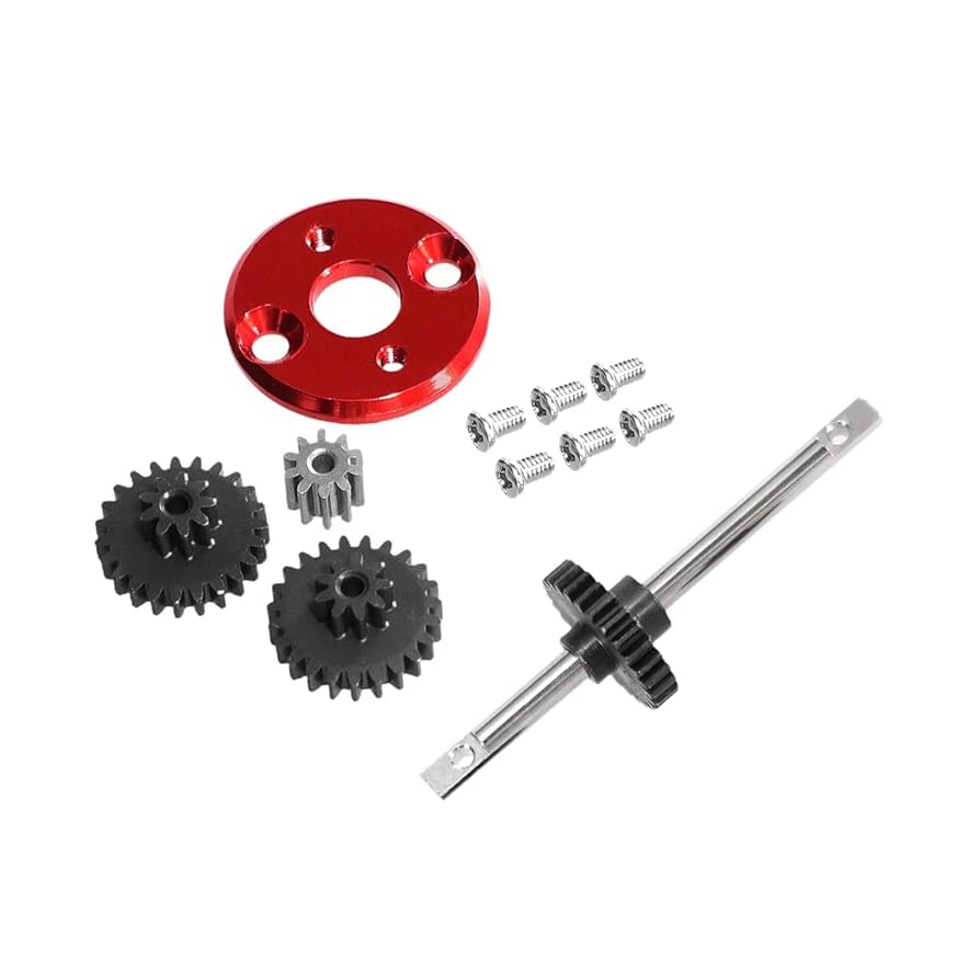 Amazon.co.jp: PEWETE RC カー ギアボックス モーター ピニオン